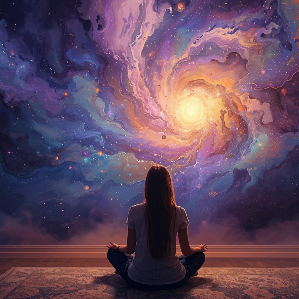 therapist supporting client in a psychedelic session